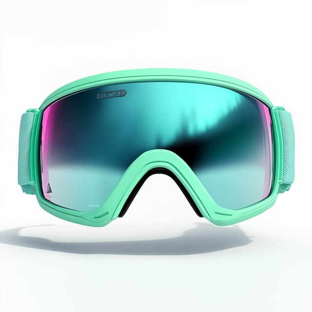 Snowflake Ski Goggles